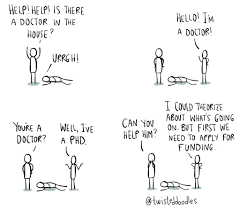 An unpleasant inevitability to be faced sooner or later, one's state after which is. Twisteddoodles Auf Twitter Is There A Doctor In The House Science