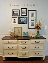 Love The Cream With A Dark Top And Dark Hardware Provides A Multi Functional Neutral Annie Sloan Furniture Furniture Makeover Redo Furniture