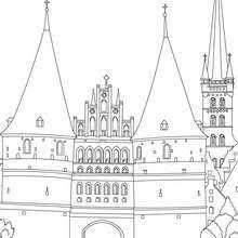 rugen island white cliffs coloring pages hellokids com coloriage le monde fantastique de gumball