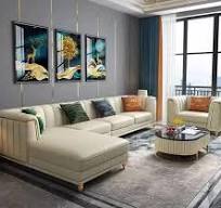Desain Modern Baru Sofa Kulit Italia Mewah untuk Ruang Tamu Perabotan Rumah  Sofa Ukuran Besar Set Sofa Bentuk L