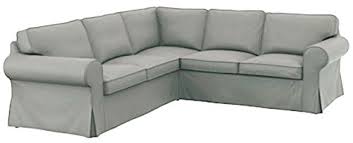 Buy القطن السميك ايكيا Ektorp 2 2 غطاء أريكة استبدال هو العرف لikea Ektorp الزاوية أو غطاء أريكة مقطعي أخف رمادي كثيف Online In Bahrain B07jlq45sd