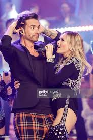 German Presenter And Singer Florian Silbereisen And His Girlfriend German Singer Helene Fischer During The Tv Show Hei Florian Silbereisen Silbereisen Florian