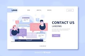 Download Contact Us Landing Page Template For Free About Us Page Design Page Template Landing Page