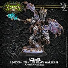 As a gold label series release, the figure is likely set to be a walmart exclusive. Legion Of Everblight Heavy Nephilim Character Warbeast Azrael Plasti 55 43