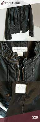 Sale Christopher Banks Faux Leather Jacket S Faux Leather Jackets Leather Jacket Clothes Design