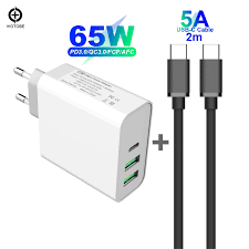 65w Type C Usb C Power Adapter 1port Pd60w Qc3 0 Charger For Usb C Laptops Macbook Pro Air Ipad Pro 2port Usb For Samsung Iphone Presspia Macbook Pro Usb Laptops And Tablet