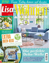 Planen sie den stil ihrer wohnung. Wohnen Und Garten Lisa Wohnen Dekorieren Offizieller Aboshop