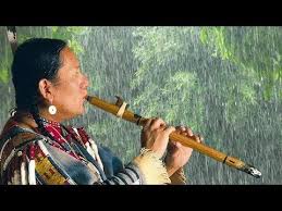 Native American Flute And Rain Music For Relaxing Sleeping And Medita Native American Flute Music Native American Flute Native American Artifacts