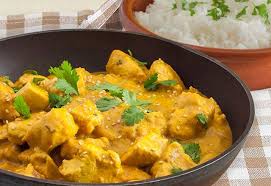 Curry De Poulet Au Lait De Coco Au Thermomix Plat Et Recette Poulet Lait De Coco Recette Poulet Curry Recette Poulet Coco