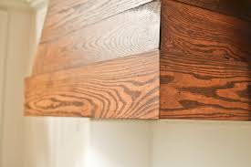 We wanted an inexpensive yet good looking range hood for our kitchen. How To Install A Solid Wood Range Hood Vent Cover Building Our Rez