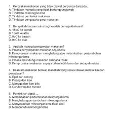 Preview this quiz on quizizz. Ejercicio De Sains Tahun 6