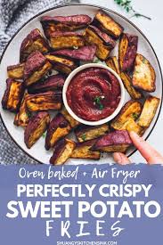It's really easy to make and super healthy. Crispy Sweet Potato Fries Shuangy S Kitchensink