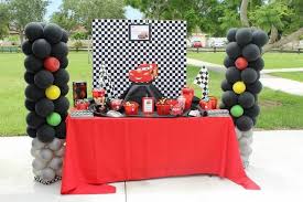 Bing bunny themed birthday party tableware, favours, decorations. Disney S Cars Birthday Party Ideas Photo 14 Of 31 Cars Birthday Party Disney Cars Birthday Party Decorations Cars Birthday Parties