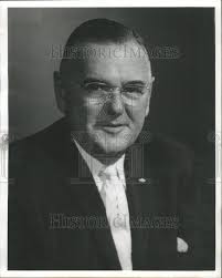 1966 Press Photo Robert Lough Vice President Director Drovers National