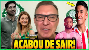 🚨NOTÍCIA QUENTE DO PALMEIRAS !! VELLOSO TRAZ AS ÚLTIMAS NOTÍCIAS  FRESQUINHA DO VERDÃO