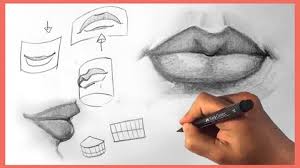 Drawing lips from the side. How To Draw Lips The Easy Way 8 1 10