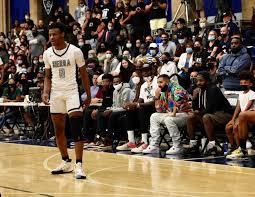 He had a steal at halfcourt followed by a tough layup that brought sierra canyon within one point. Lebron Drake Courtside For Bronny S Sierra Canyon Season Debut