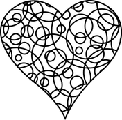For boys and girls, kids and adults, teenagers and toddlers, preschoolers and older kids at school. Patterned Heart Coloring Page Heart Coloring Pages Coloring Pages Abstract Coloring Pages