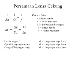 Manfaat dan penggunaan lensa cembung. Cermin