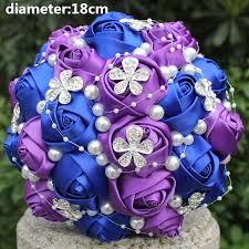 Get it as soon as thu, jun 24. New Arrival Custom Make 2018 Royal Purple Diamond Wedding Bouquet Stunning Bouquet De Novia Flower De Bridesmaid Bouquets Wedding Bouquet Bridesmaid Bouquetbouquet De Novia Aliexpress