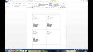 Soennecken 5756 48,5 x 16,9 mm download Word 2010 2013 Etiketten Vorlage Erstellen Seriendruck Einfugen Deutsch German Tutorial Youtube