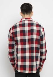 Kemeja flanel motif kotak flannel katun pria cowok slim fit tangan lengan panjang pendek formal casual 1. Jual Osella Baju Pria Kemeja Lengan Panjang Kotak Merah Terbaru Juli 2021 Blibli
