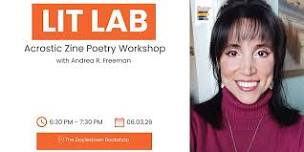 Lit Lab Writing Workshop: Acrostic Zine Poetry