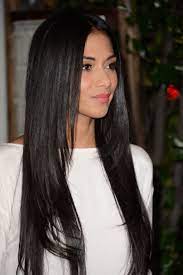 Nicole Scherzinger Long Straight Hair Long Black Hair Long Hair Styles
