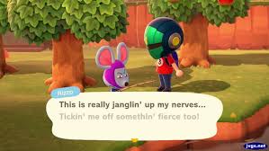 I was being chased by a bee, and i fell into that pit! ― rizzo, animal forest e+. An Annoyed Rizzo Jeff S New Horizons Blog