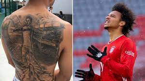 Also i'm fully aware this is a first world problem. Leroy Sane Regrets Huge Back Tattoo He Got When At Manchester City