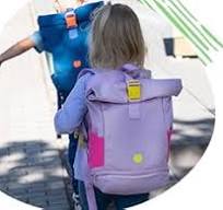 for you Rolltop Rucksack Lila Löwe für Kinder - Kinderrucksack mit  Brustgurt - Aus recyceltem Material - Ab 3 Jahre - 8-10 L- Nachhaltig & ...