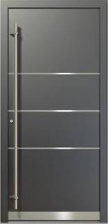 Puerta De Aluminio Style Y22a Vista Exterior Puertas De Aluminio Puertas De Aluminio Exterior Puertas Modernas Exterior