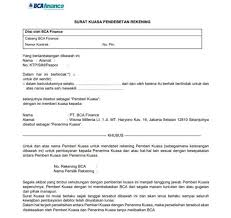 Contoh surat kuasa bank mandiri. Download 4 Contoh Surat Kuasa Bank Bri Bca Bni Mandiri Doc Pdf