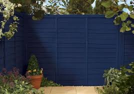 Blue Fence Garden Fence Paint Cuprinol Garden Shades Garden Fence