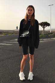 Black Biker Shorts Outfit Summer Pin On L A Lady