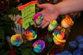 Send fresh flowers online to воронеж. Rainbow Roses Are Extra Special Flowers For The Extra Special People In Your Life The Holiday And Party Guide