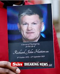 Tyson Fury leads mourners at Ricky Hatton's funeral