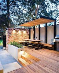 15 Modern Deck Patio Ideas For Backyard Design And Decoration Ideas Backyard Pergola Backyard Modern Pergola