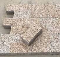 G682 yellow rusty granite flamed paving stone | Yellow ...