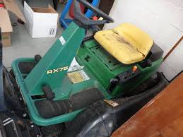 Kup john deere rx 75na ebay. John Deere Rx75 Riding Lawn Mower W Bagger South Wichita Auction Ict Warehouse Restaurant Equipment Business Equipment Equip Bid
