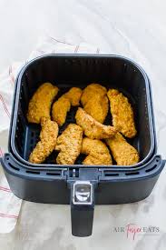 Drizzle the chicken breast with the olive oil. Frozen Chicken Tenders In Air Fryer Air Fryer Eats
