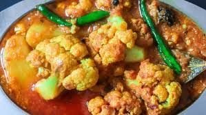 Aloo Gobi Ke Sabzi A Simple And Tasty Potato And Cauliflower Curry Recipe Prepared In Restaurant Style This Spiced Gravy Masala Recipe C