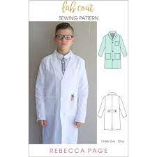 Burda style pattern 6294 misses' coat and sleeveless jacket $11.17. Lab Coat Rebecca Page Coat Pattern Sewing Kids Lab Coat Coat Patterns