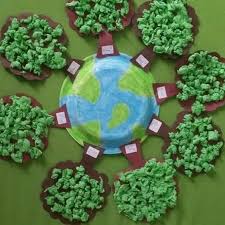 Orman Haftasi Etkinlikleri Okuloncesi Sanat Ve Fen Etkinlikleri Paylasim Sitesi Earth Day Crafts Preschool Crafts Crafts For Kids