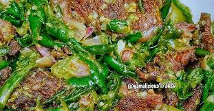 Home » resep ayam » resep makanan » resep membuat daging bumbu rujak enak. Resep Dendeng Balado Ijo Agar Tekstur Empuk Enak Pakai Jeruk Nipis