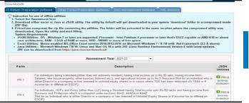 Search the world's information, including webpages, images, videos and more. Income Tax Return 2021 22 New Json Based Offline Utility Step By Step Guide