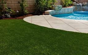 Have you considered what will you use for the surrounding garden? Artificial Grass Around Pool Pool Area Turf Ideal Turf