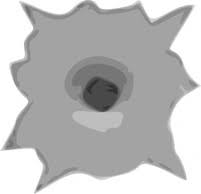 Bullet Hole Vector Free Ai Svg And Eps