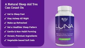 Amazon Com Luna 1 Natural Sleep Aid On Amazon 60 Non Habit Forming Vegan Capsules Herbal Sleeping Complex With Melato Herbalism Habit Forming Melatonin