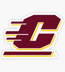 Central Michigan University Stickers Central Michigan University Central Michigan Michigan